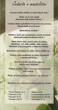 Kv - Jednota v manželství